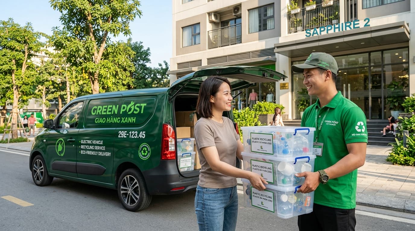 Dịch Vụ Thu Gom Vỏ Hộp & Rác Tái Chế Tận Cửa