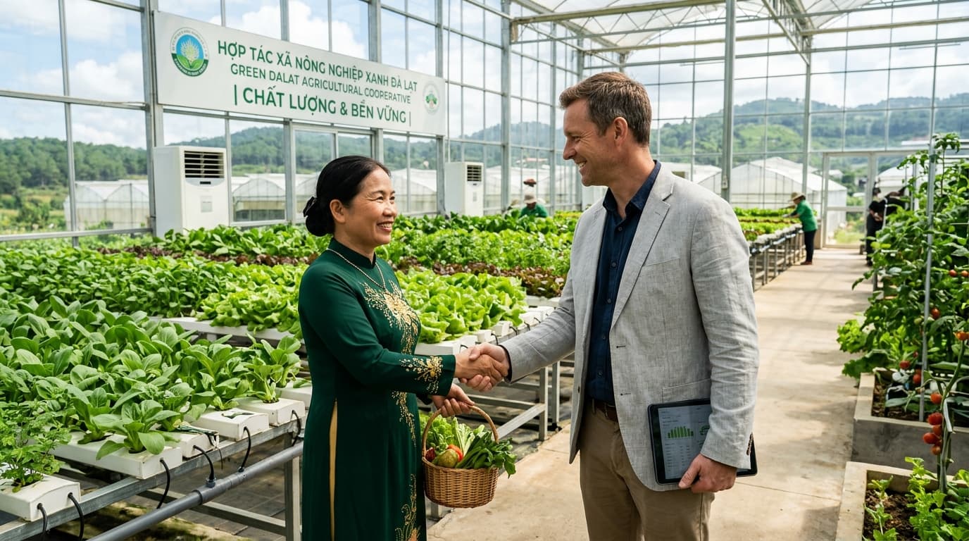 Hợp tác xã nông nghiệp xanh cùng Green24H