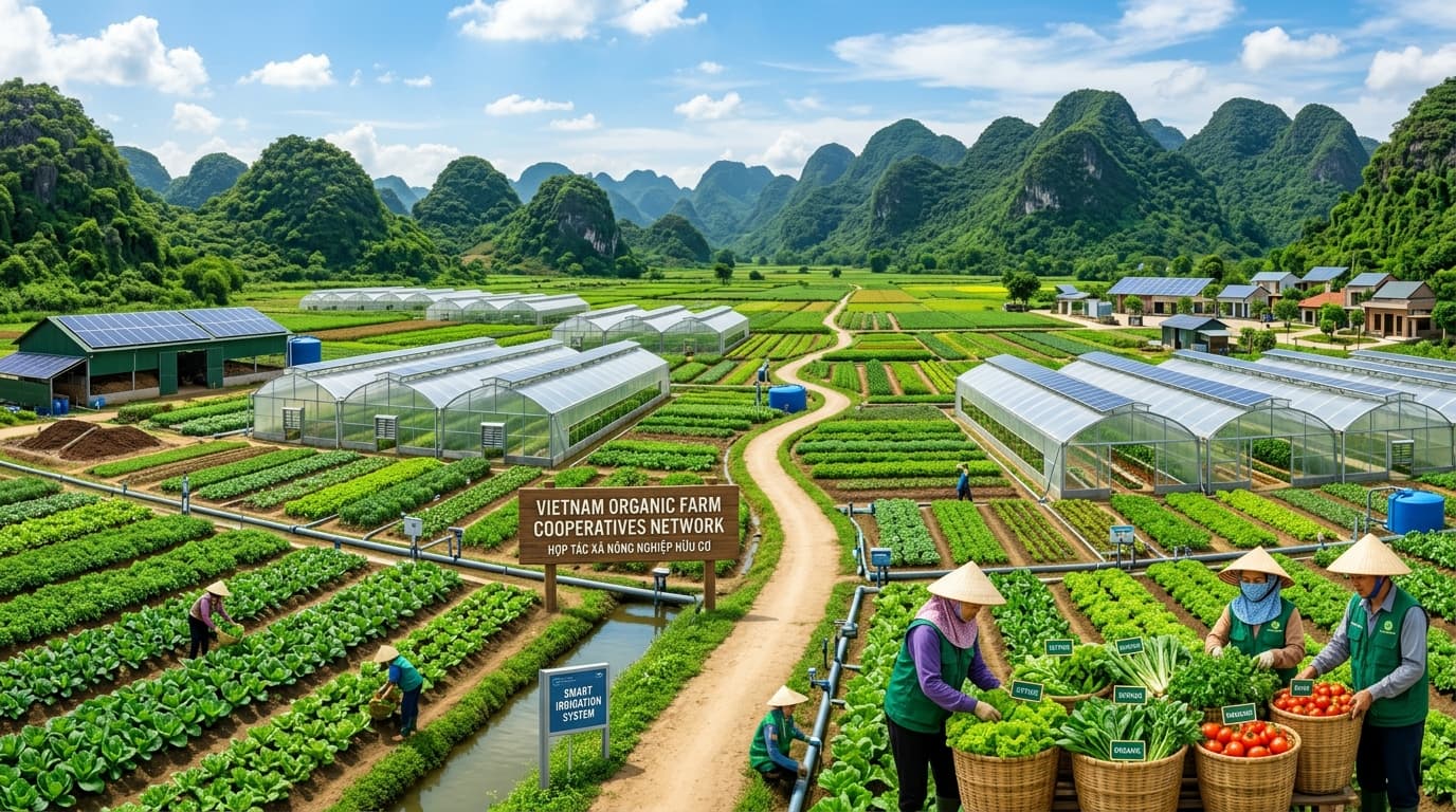 Mạng lưới hợp tác xã và nhà cung cấp sinh thái Green24H