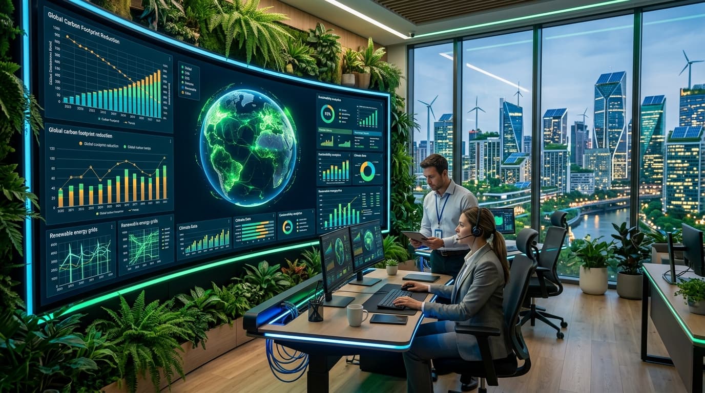 ESG Data Center & Live Carbon Impact